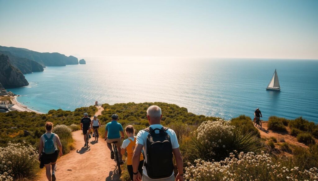 Outdoor-Aktivitäten auf Mallorca im März