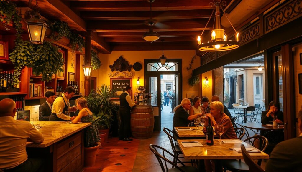 Traditionelle Weinbar in Palma