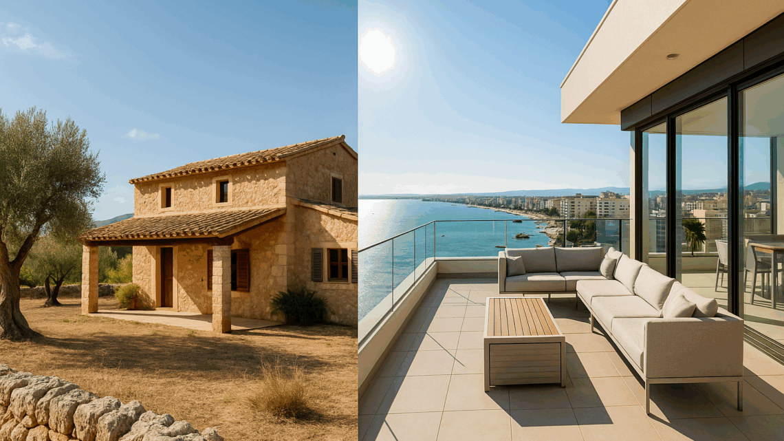 Finca oder Penthouse? Wohnstil-Check für Mallorca-Auswanderer