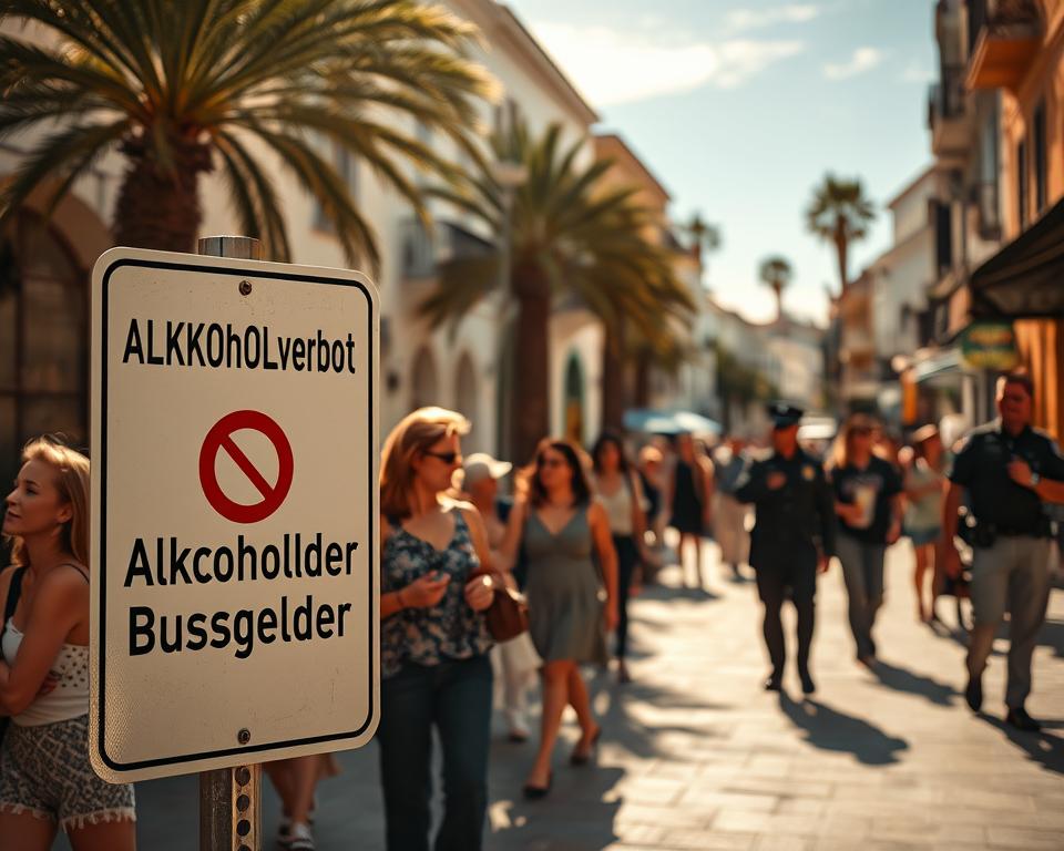 Alkoholverbot Bußgelder auf Mallorca