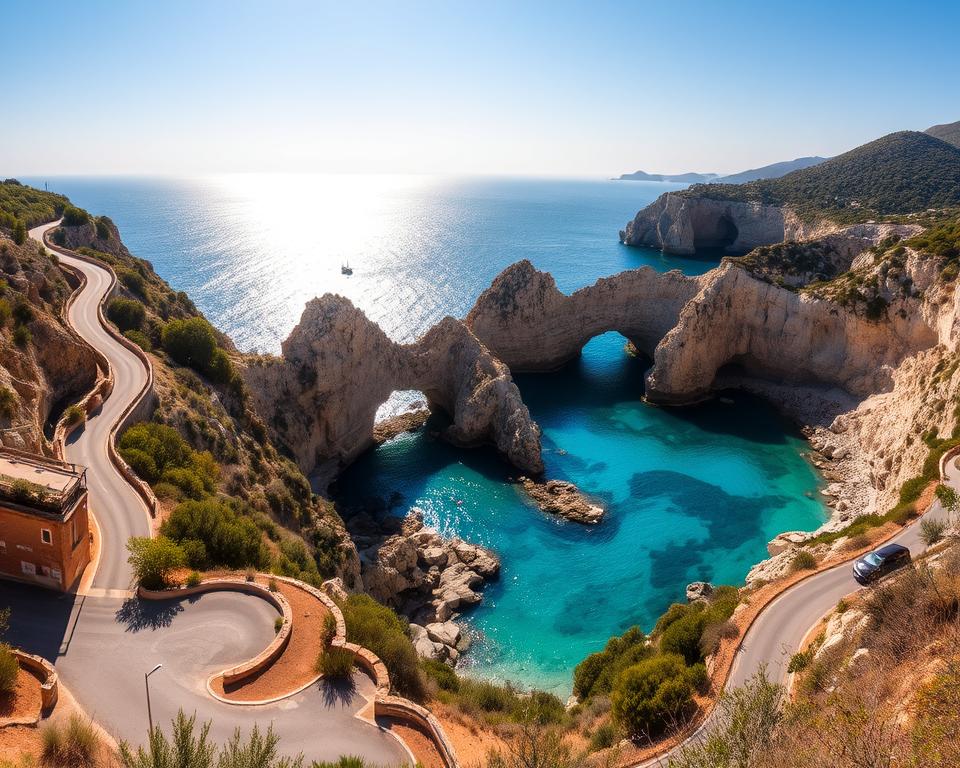 Anfahrt Coves de Genova Standort