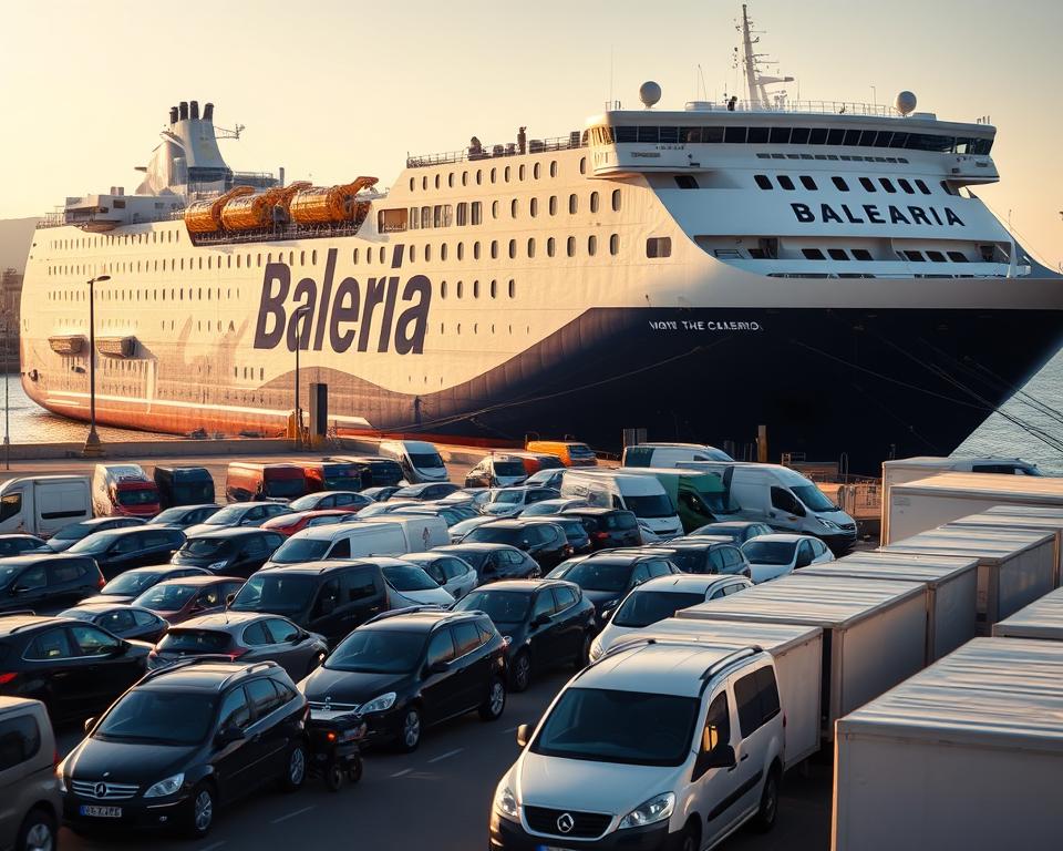 Balearia Fahrzeugtransport Fahrzeuge