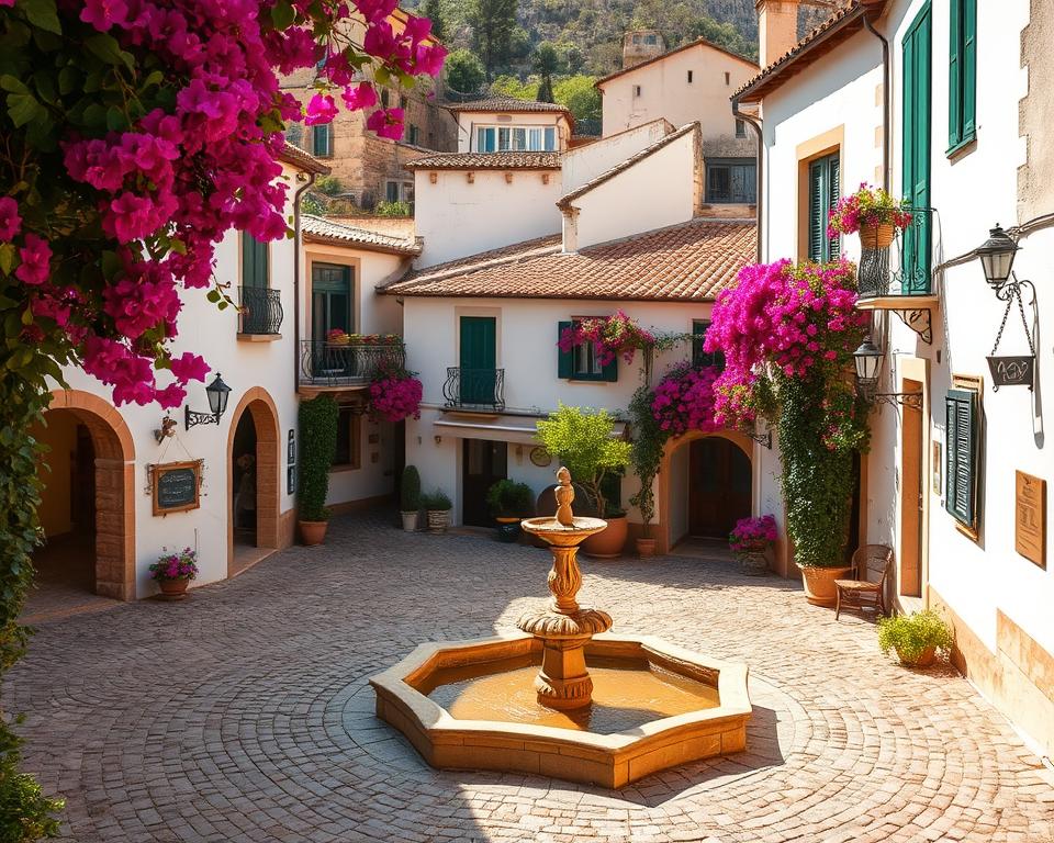 Bergdorf Galilea Mallorca Atmosphäre