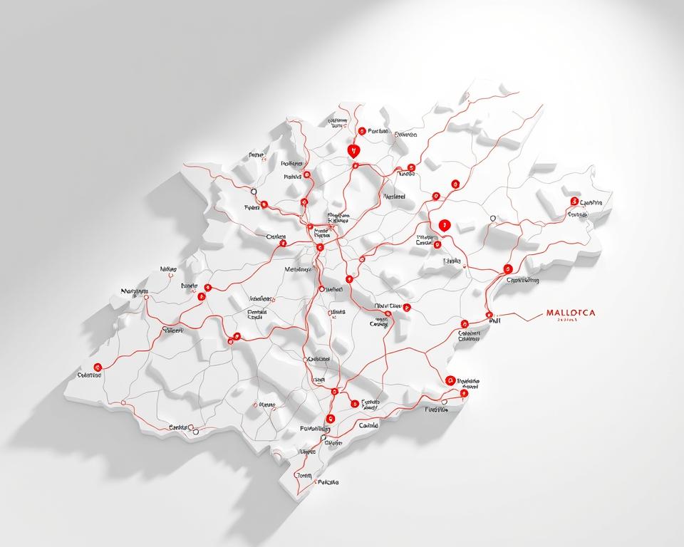 Busnetz Mallorca Linienübersicht Busnetz Mallorca Linienübersicht