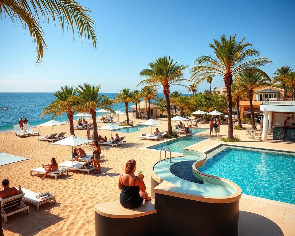 Exklusive Beach Clubs Playa de Palma