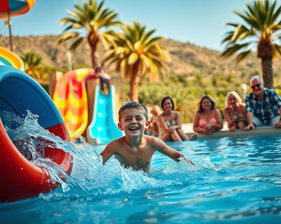 Familienausflug Wasserpark Mallorca