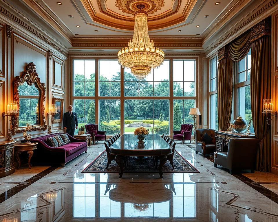 Luxuriöse Innenausstattung Schumacher Villa