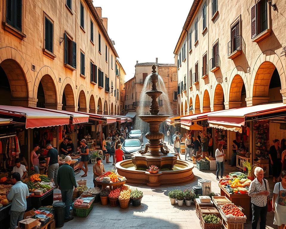 Marktplatz Sa Pobla Wochenmarkt