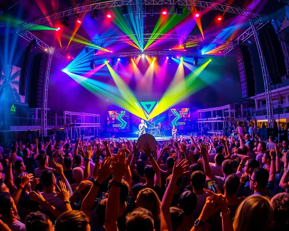 Megapark Künstler Live-Performance