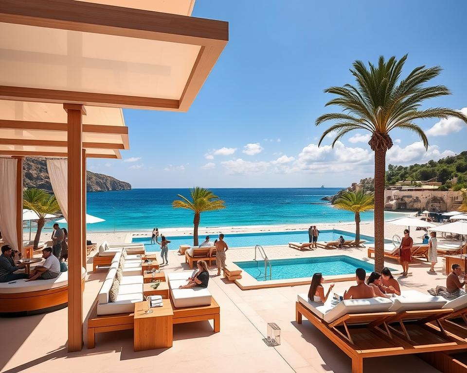 Nikki Beach Mallorca Ambiente Luxus Strandclub