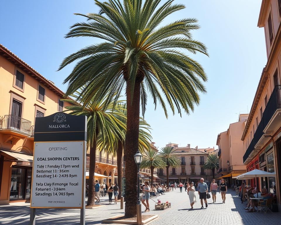 Öffnungszeiten Palma Einkaufszentren