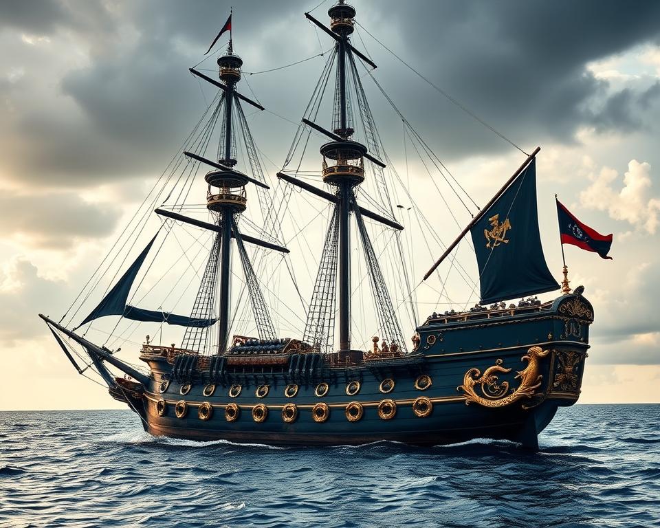 Piratenschiff-Bewaffnung der Black Pearl