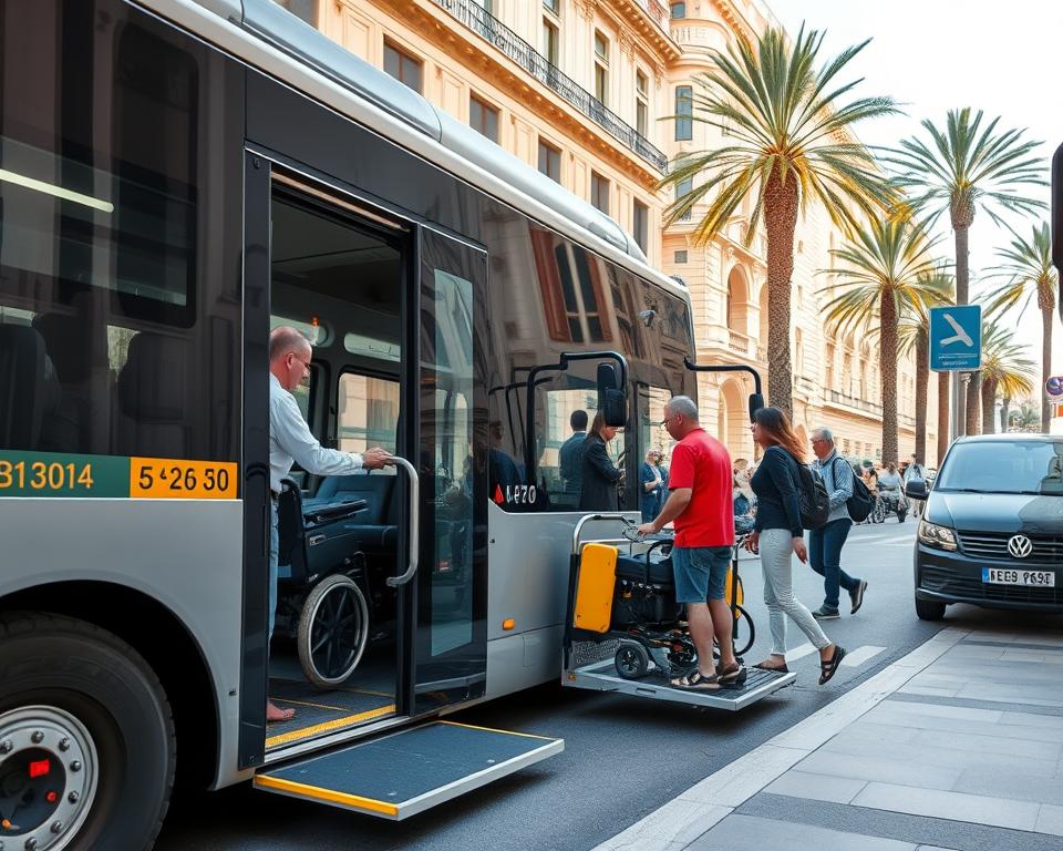 Rollstuhlgerechte Busse TIB Mallorca