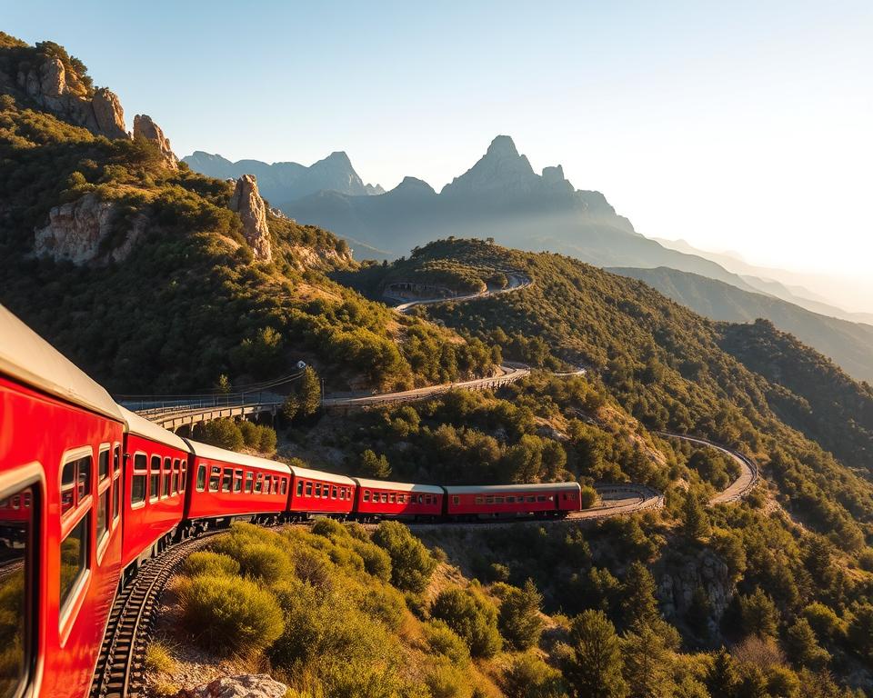 Roter Blitz Bahnstrecke Mallorca