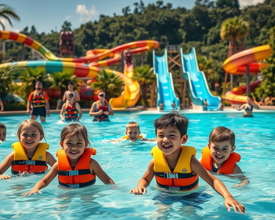 Sicherheit im Wasserpark