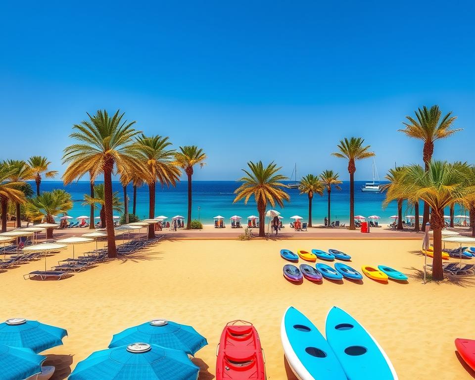 Strandausstattung Mallorca Arenal de Canyamel