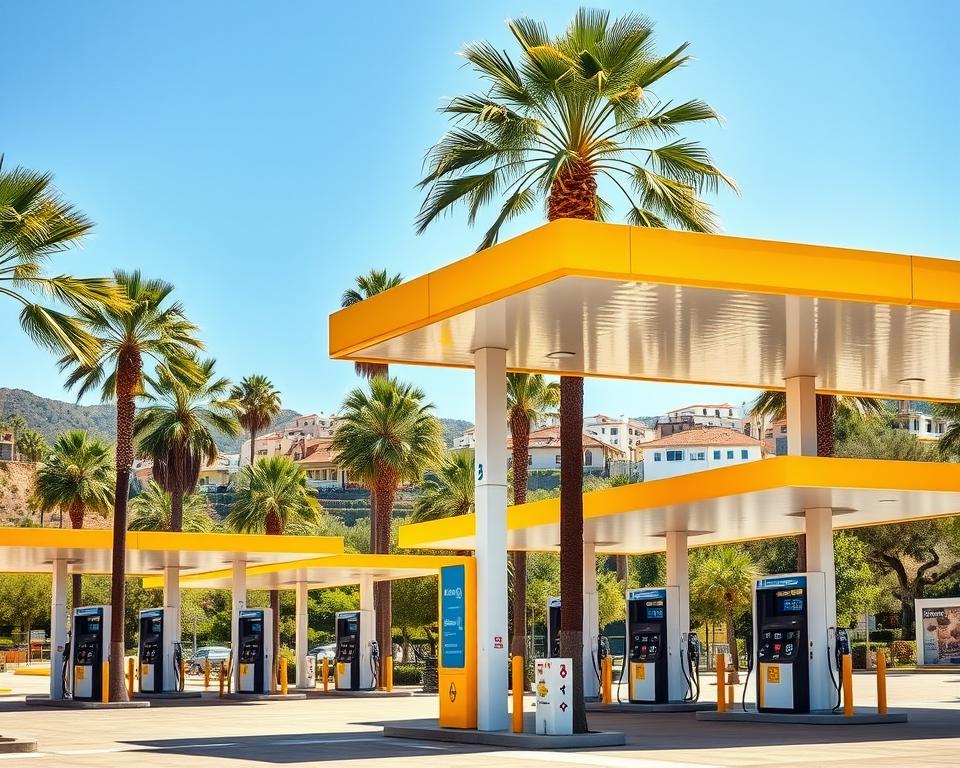 Tankstellen Mallorca Benzinpreise