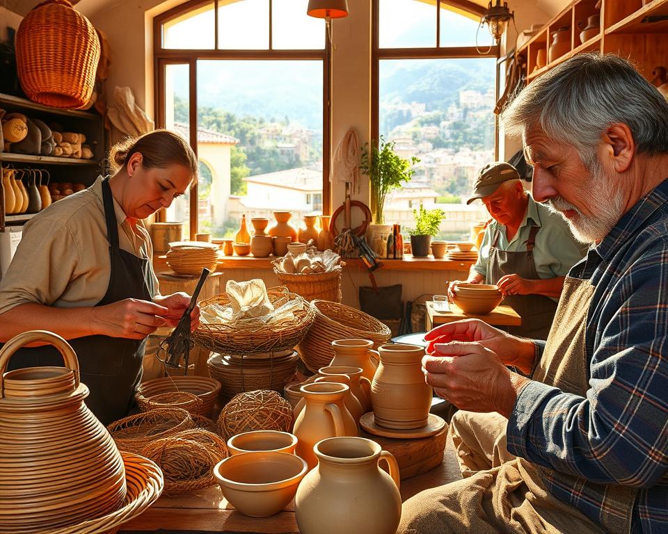 Traditionelle Handwerkstechniken in Soller