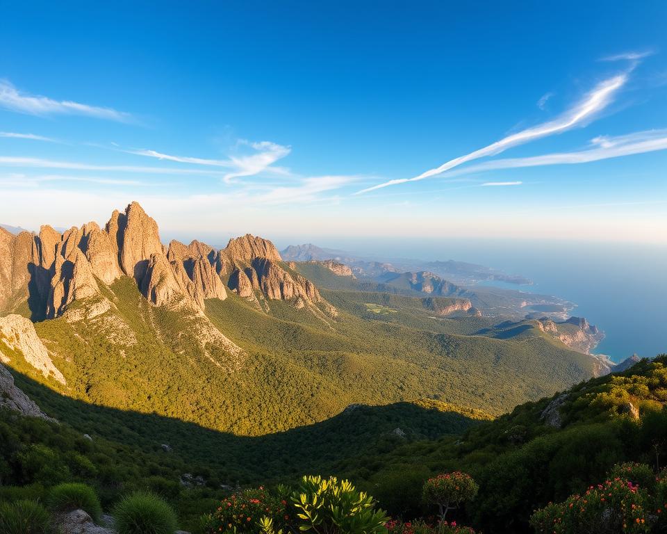 Tramuntana-Gebirge Landschaftspanorama