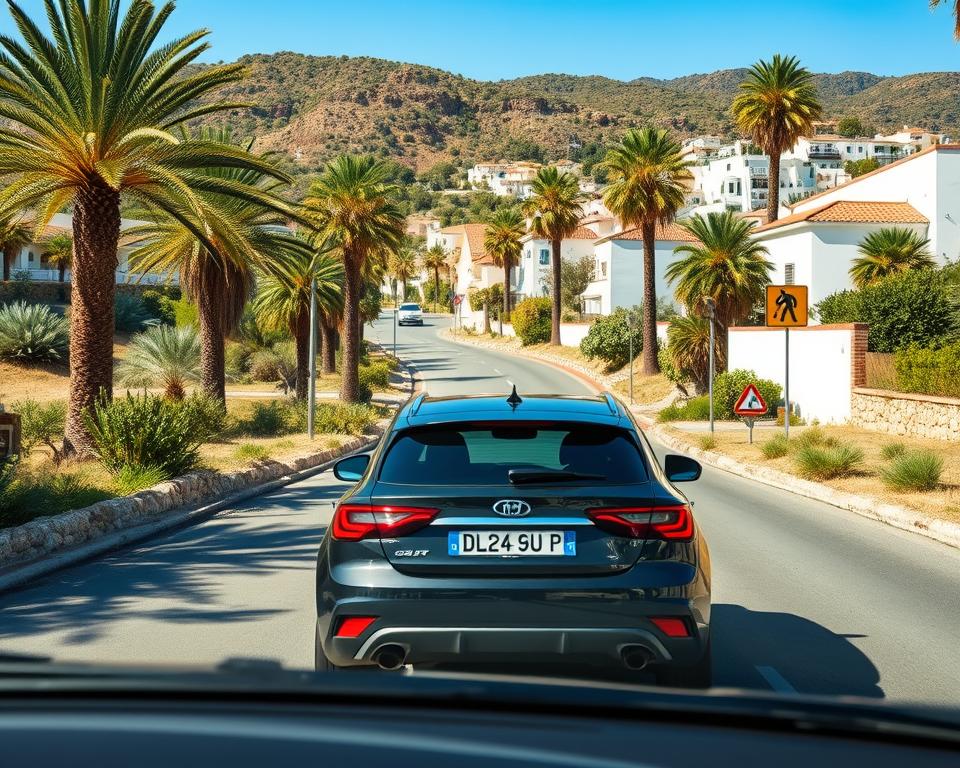 Verkehrsregeln Mallorca Autofahren