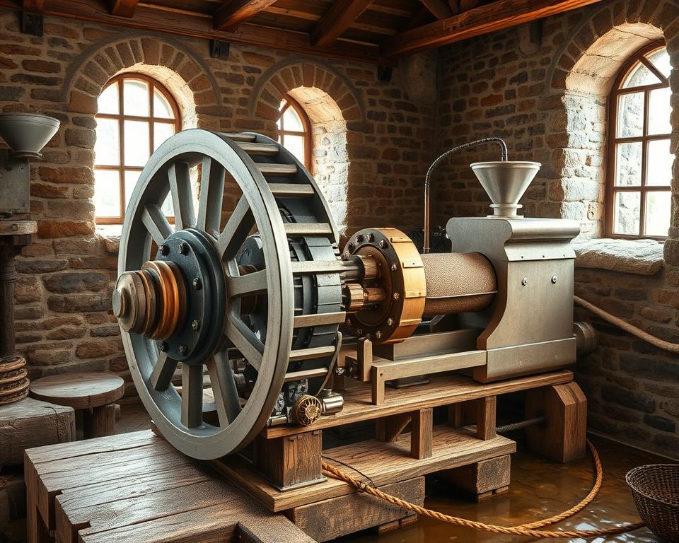 Wassermühle Funktionsweise