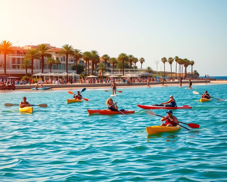 Wassersport an der Can Pastilla Promenade