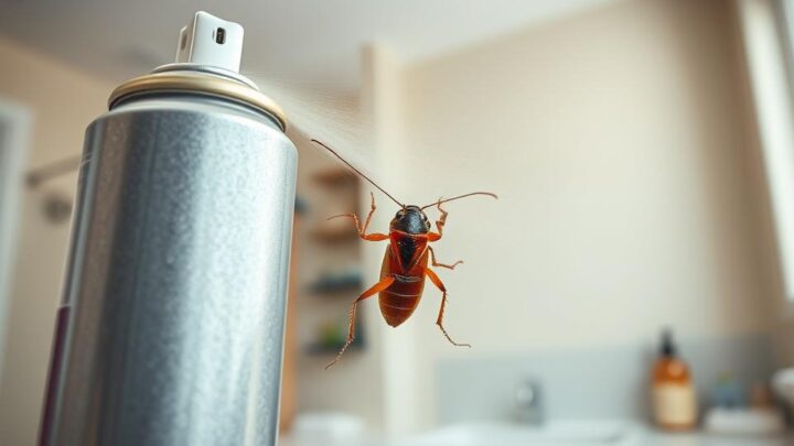 Kakerlake töten Haarspray – Effektive Bekämpfung