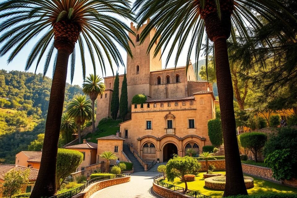 Die historische Valldemossa Kartause auf Mallorca