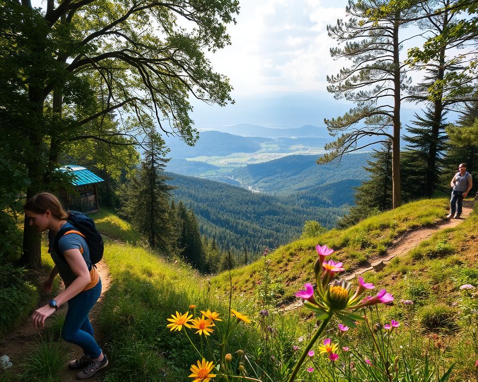 Wanderrouten, Aussichtspunkte und Naturerlebnis