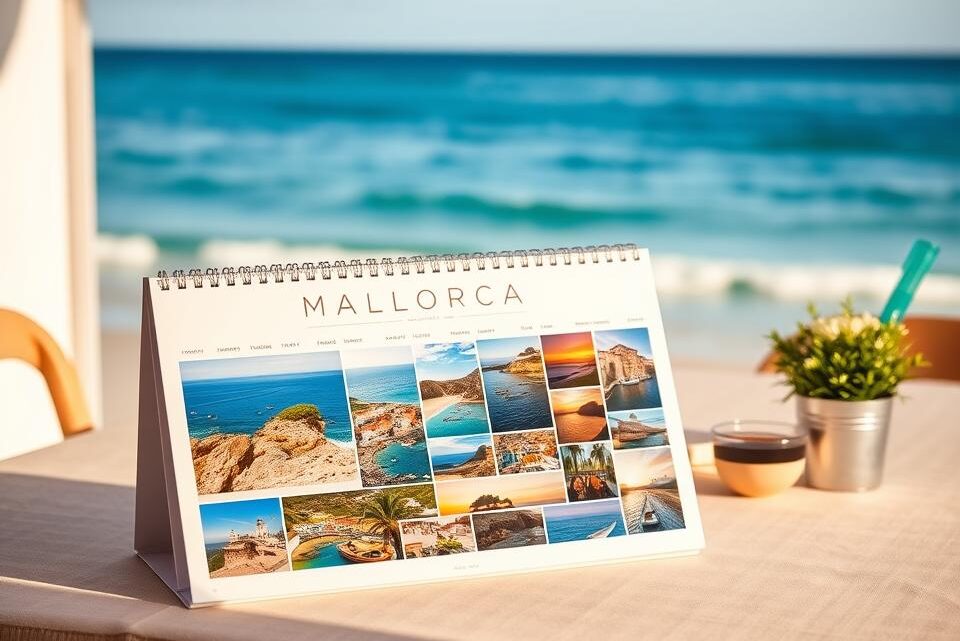 Fotokalender mit Urlaubsfotos aus Mallorca gestalten